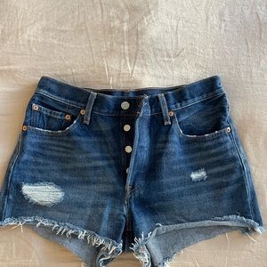 Levi 501 High Waist Shorts!